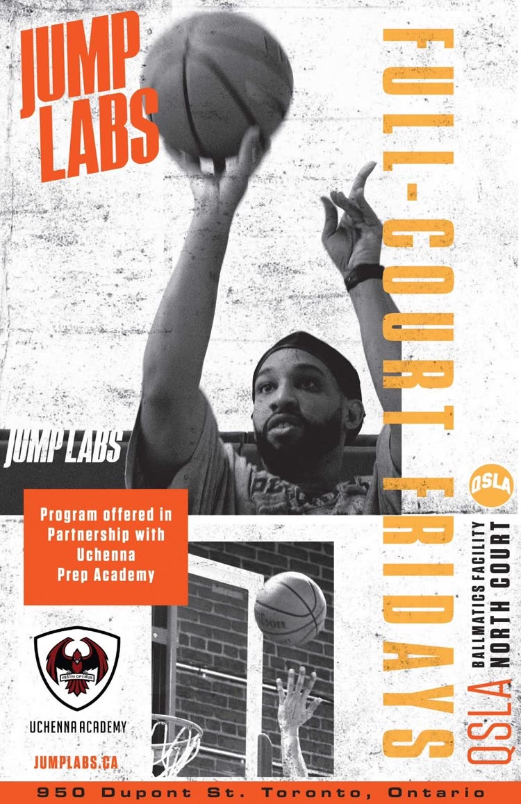 Jumplabs youth basketball development camp flyer
